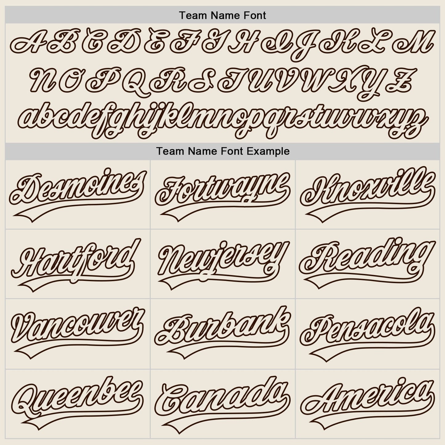 Custom Cream Brown Authentic Baseball Jersey baseball jersey product view 4