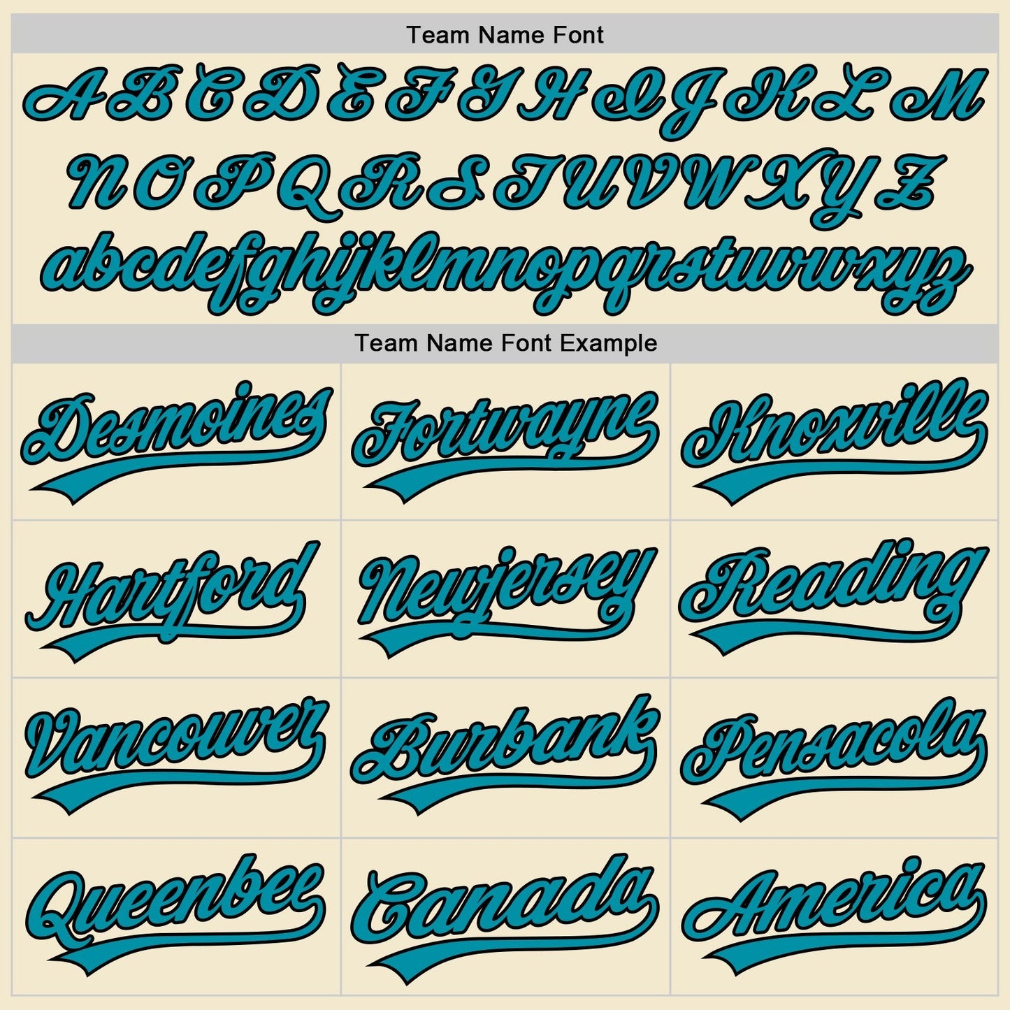 Custom Cream Teal-Black Authentic Throwback Baseball Jersey baseball jersey product view 4