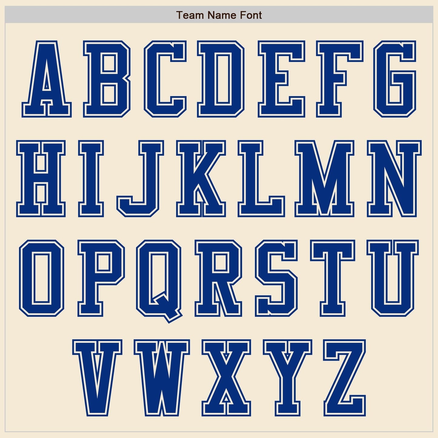 Custom Cream Royal Authentic Baseball Jersey baseball jersey product view 3