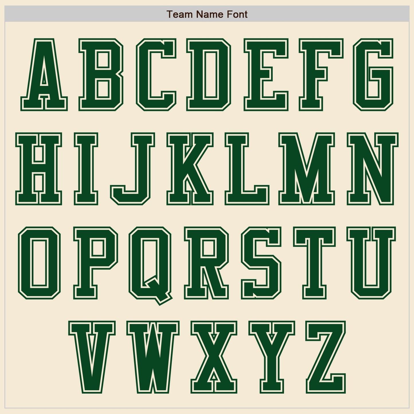 Custom Cream Green Authentic Baseball Jersey baseball jersey product view 3