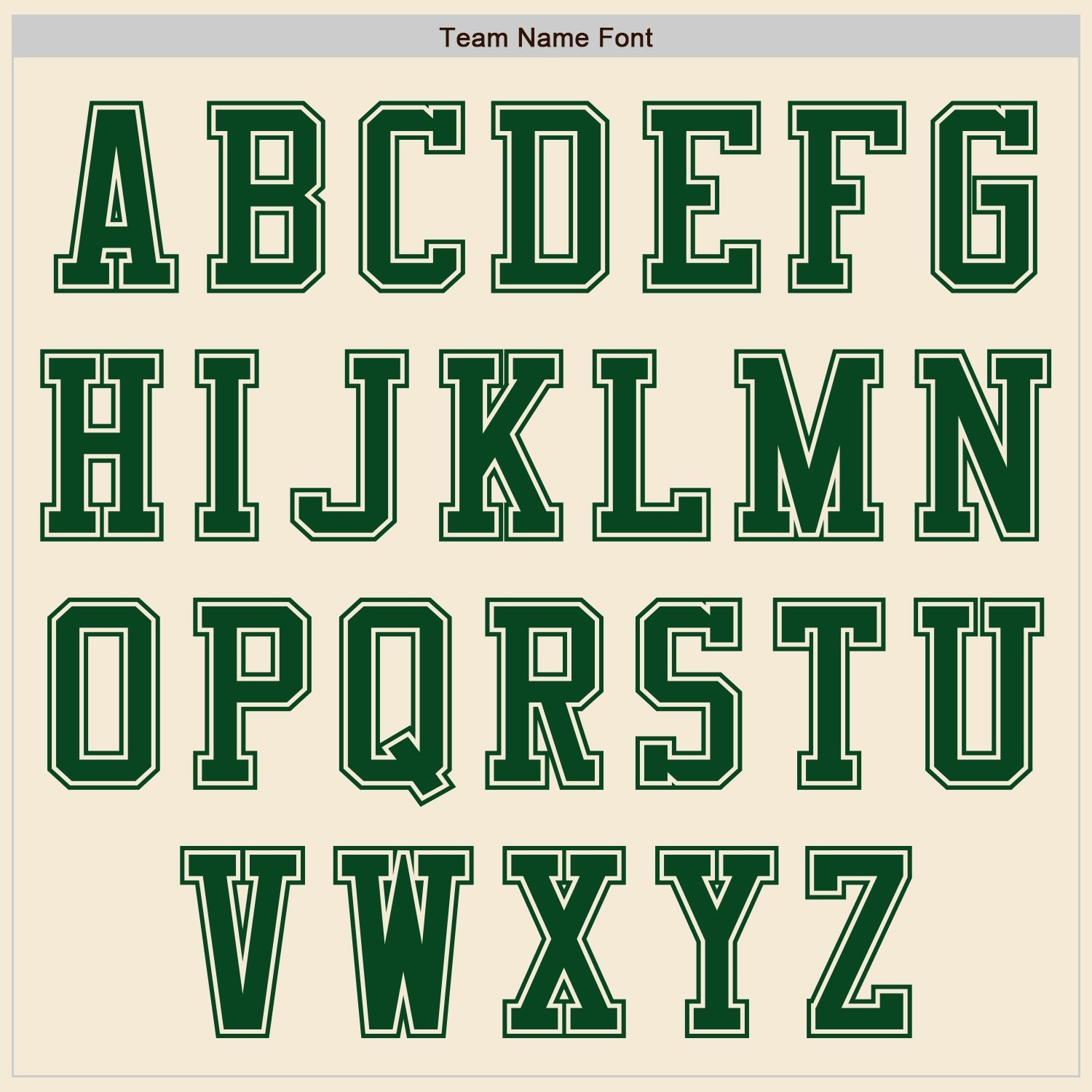 Custom Cream Green Authentic Baseball Jersey baseball jersey product view 3