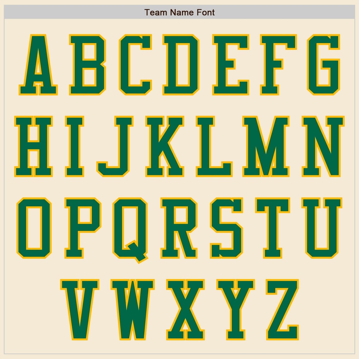 Custom Cream Kelly Green-Gold Authentic Baseball Jersey baseball jersey product view 3