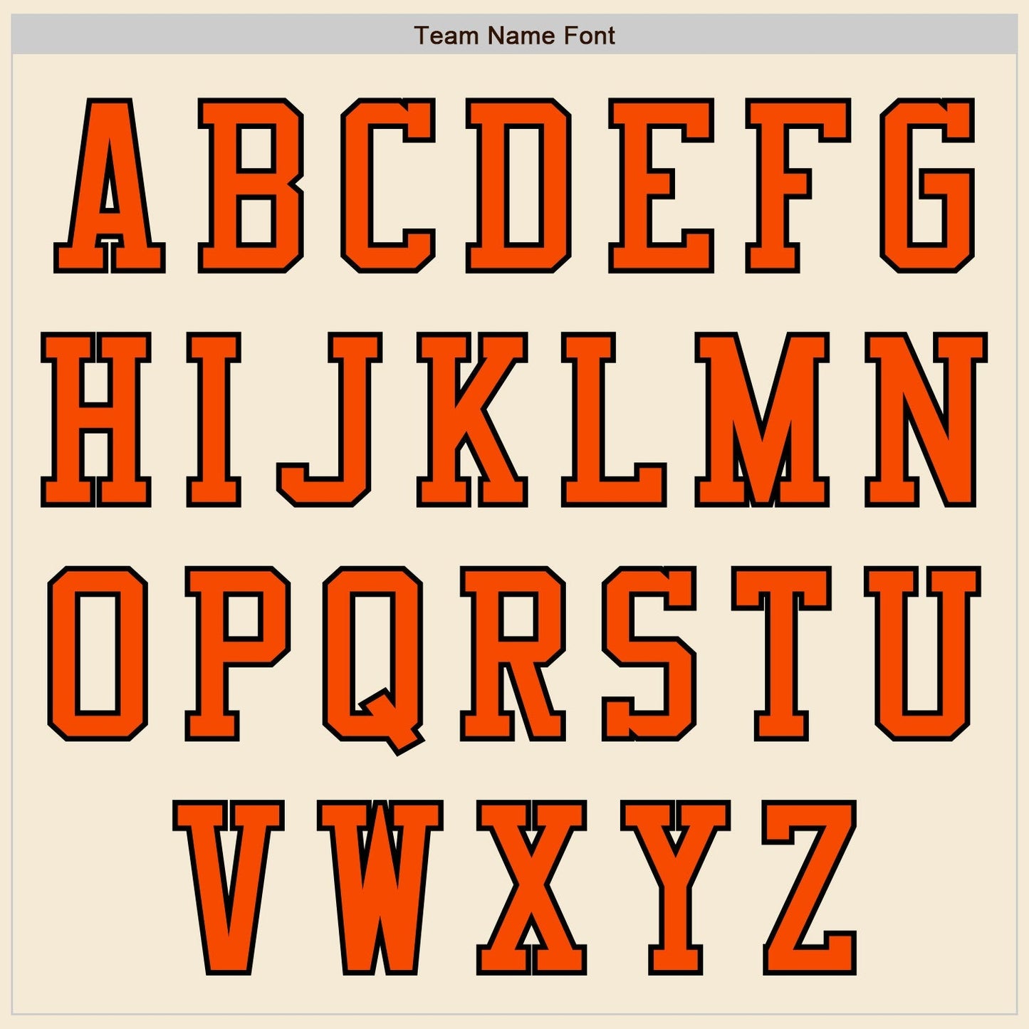 Custom Cream Orange=Black Authentic Baseball Jersey baseball jersey product view 3
