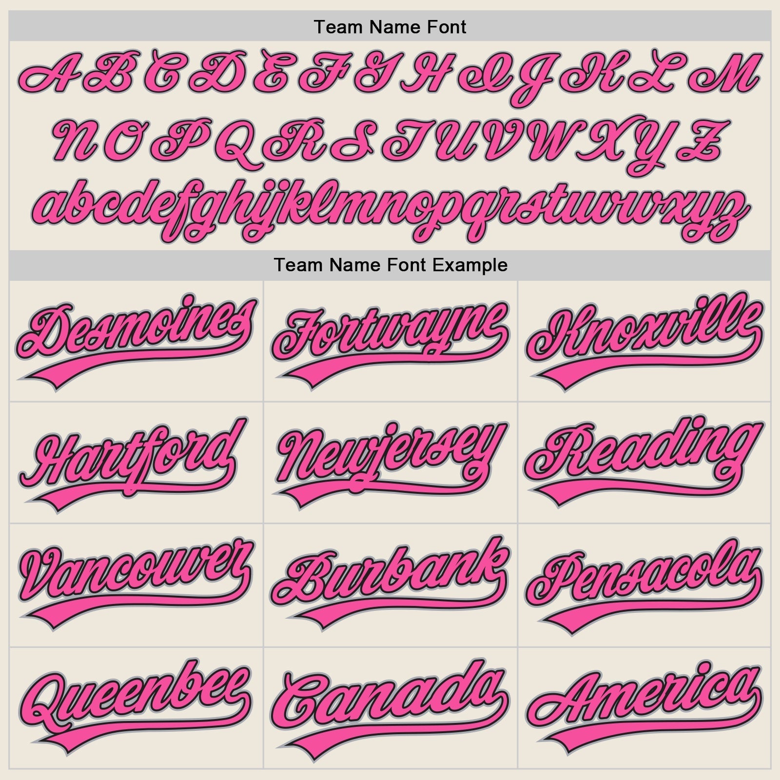 Custom Cream Gray Black-Pink Authentic Baseball Jersey baseball jersey product view 4