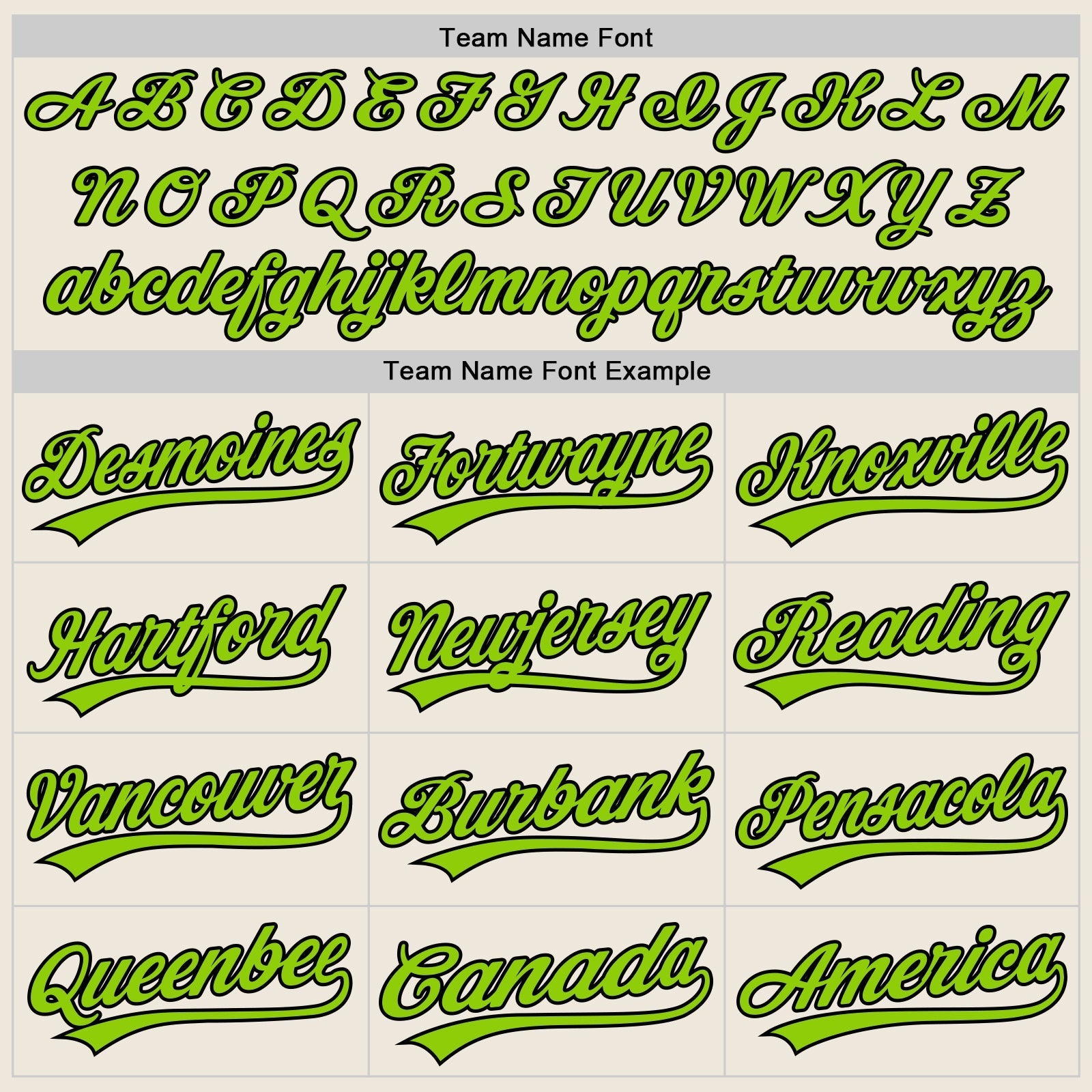Custom Cream Neon Green-Black Authentic Baseball Jersey baseball jersey product view 4