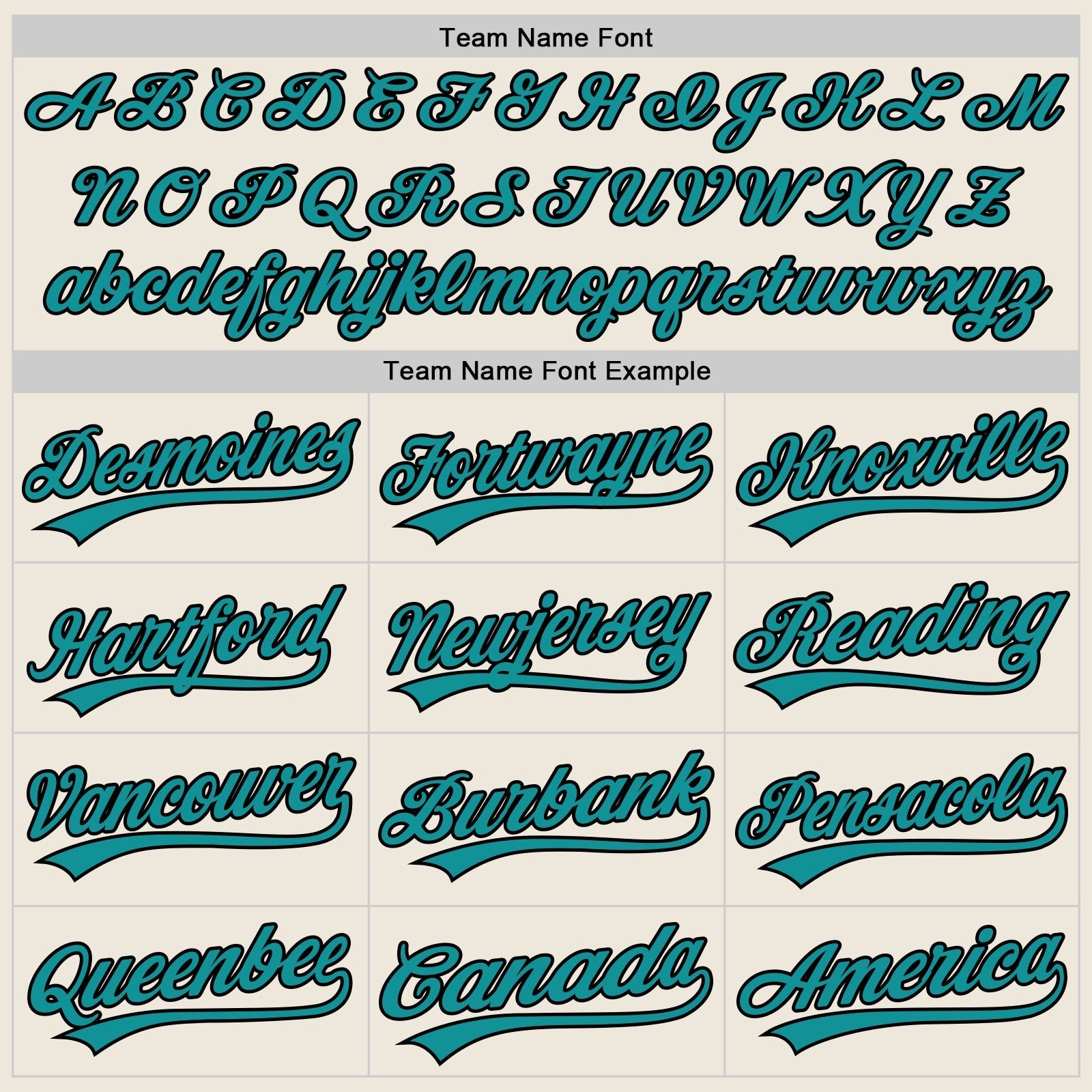 Custom Cream Teal-Black Authentic Baseball Jersey baseball jersey product view 4