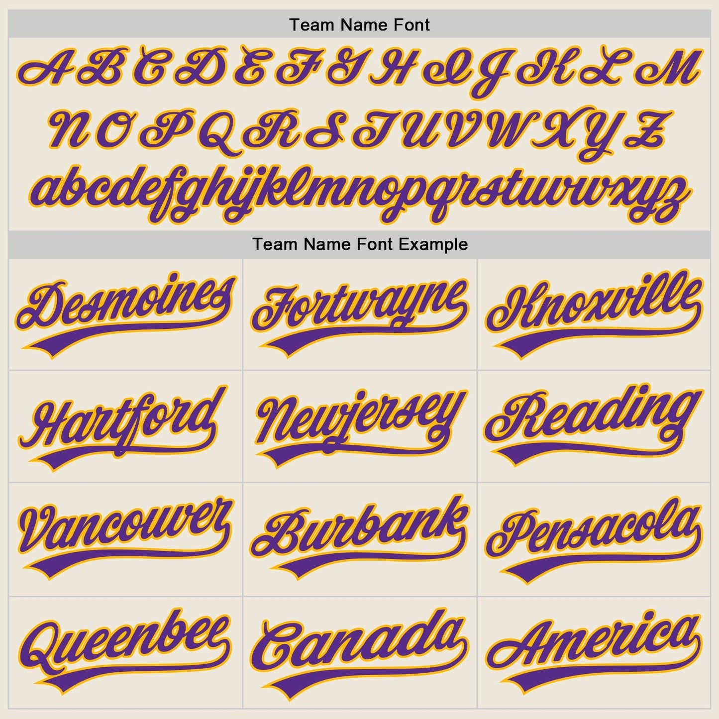 Custom Cream Purple-Gold Authentic Baseball Jersey baseball jersey product view 4