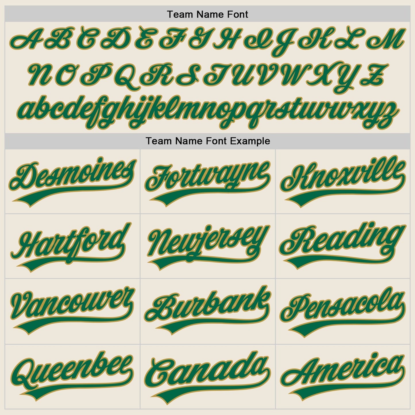 Custom Cream Kelly Green-Old Gold Authentic Baseball Jersey baseball jersey product view 4