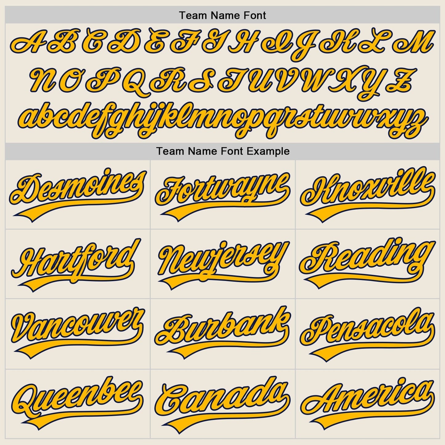 Custom Cream Gold-Navy Authentic Baseball Jersey baseball jersey product view 4