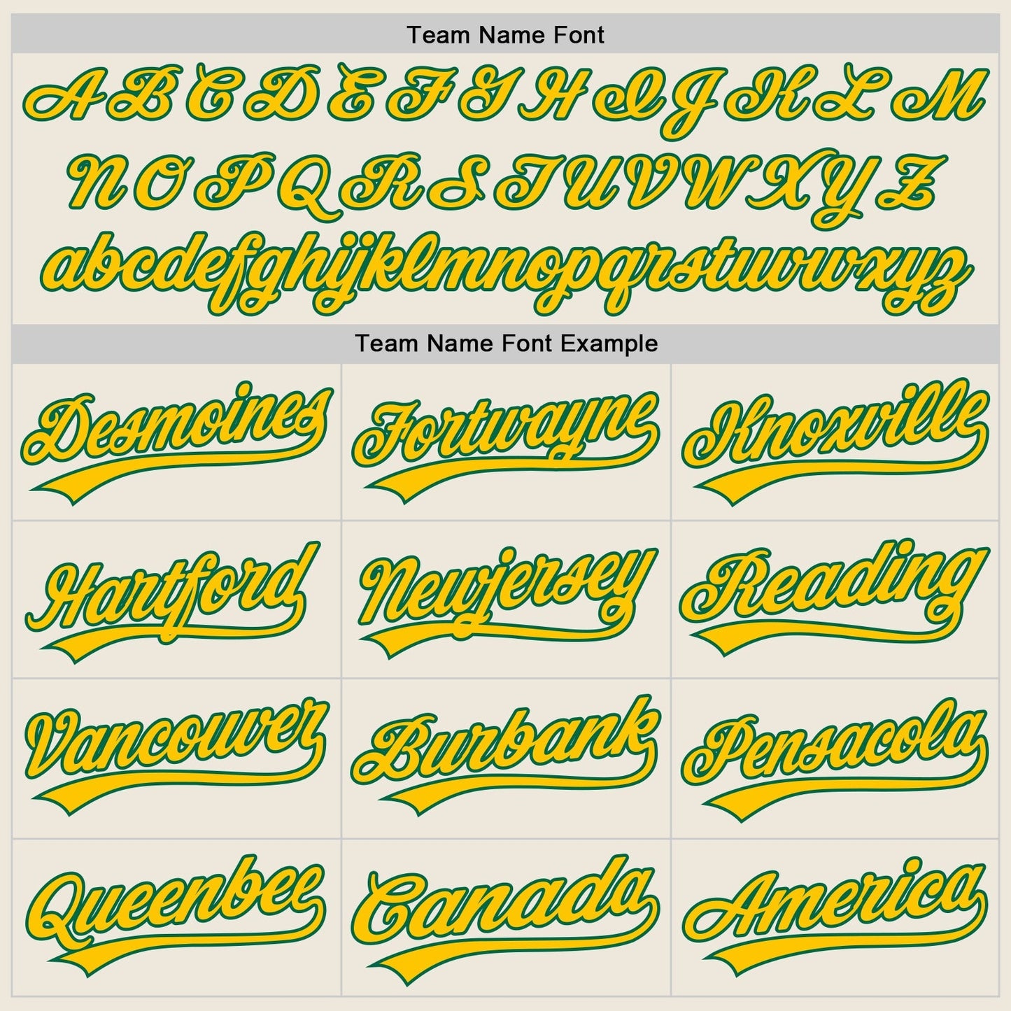 Custom Cream Yellow-Kelly Green Authentic Baseball Jersey baseball jersey product view 4