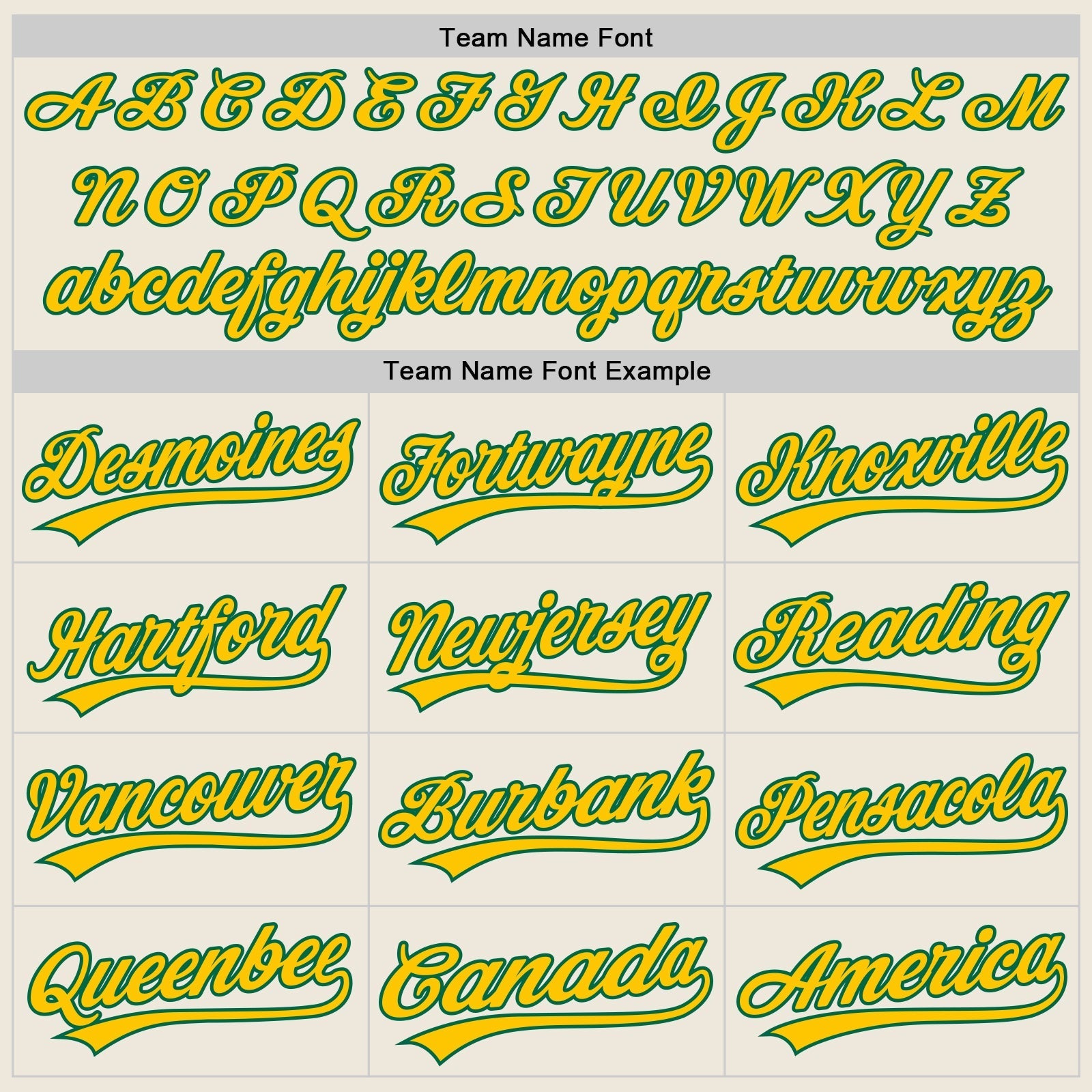 Custom Cream Yellow-Kelly Green Authentic Baseball Jersey baseball jersey product view 4