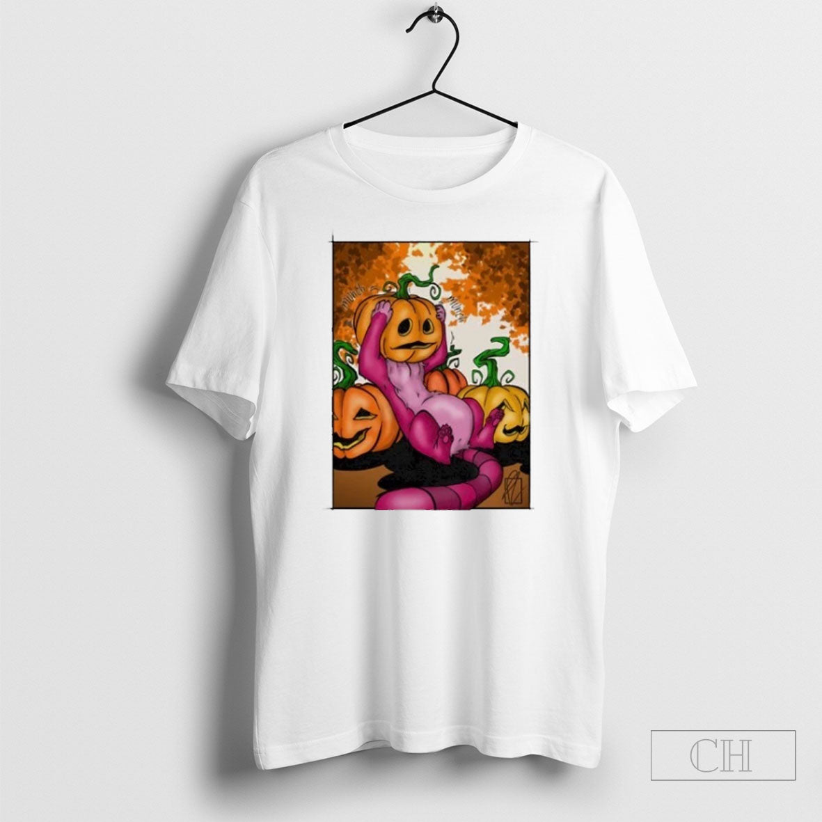 Crekko And A Pumpkin Halloween 2025 Shirt Tee Unisex T-shirt, Sweatshirt, Hoodie, Long Sleeve Tee - T-Shirt, Sweatshirt, Hoodie