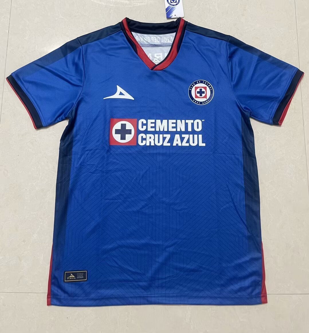 Cruz Azul 23-24 Blue Thai Edition Style 2 Soccer Jersey sports jersey product view 1
