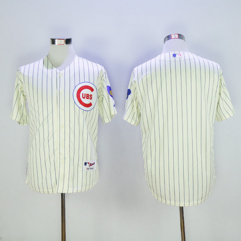 Cubs Blank Off-White 1969 Retro Baseball Jersey baseball jersey product view 1