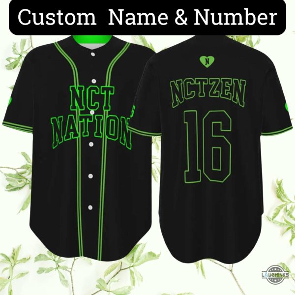 Custom Kpop Nct 127 Baseball Jersey Nct Dream Shirt Gift For Nct Nation Nctzen baseball jersey product view 1