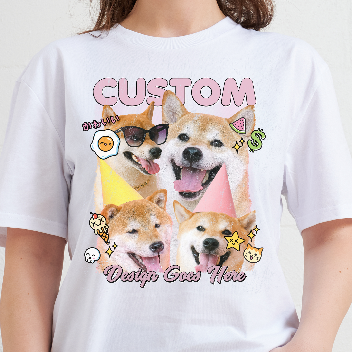 Custom Kawaii Tee Unisex T-shirt, Sweatshirt, Hoodie, Long Sleeve Tee - T-Shirt, Sweatshirt, Hoodie