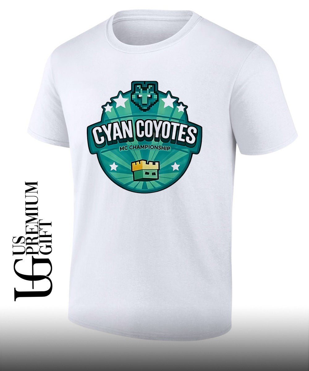 Cyan Coyotes MC Championship logo shirt Unisex T-shirt, Sweatshirt, Hoodie, Long Sleeve Tee - T-Shirt, Sweatshirt, Hoodie