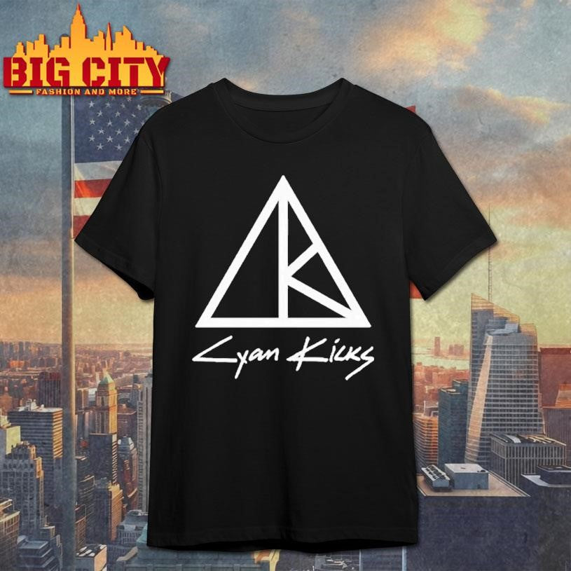 Cyan Kicks Triangle Shirt Unisex T-shirt, Sweatshirt, Hoodie, Long Sleeve Tee - T-Shirt, Sweatshirt, Hoodie