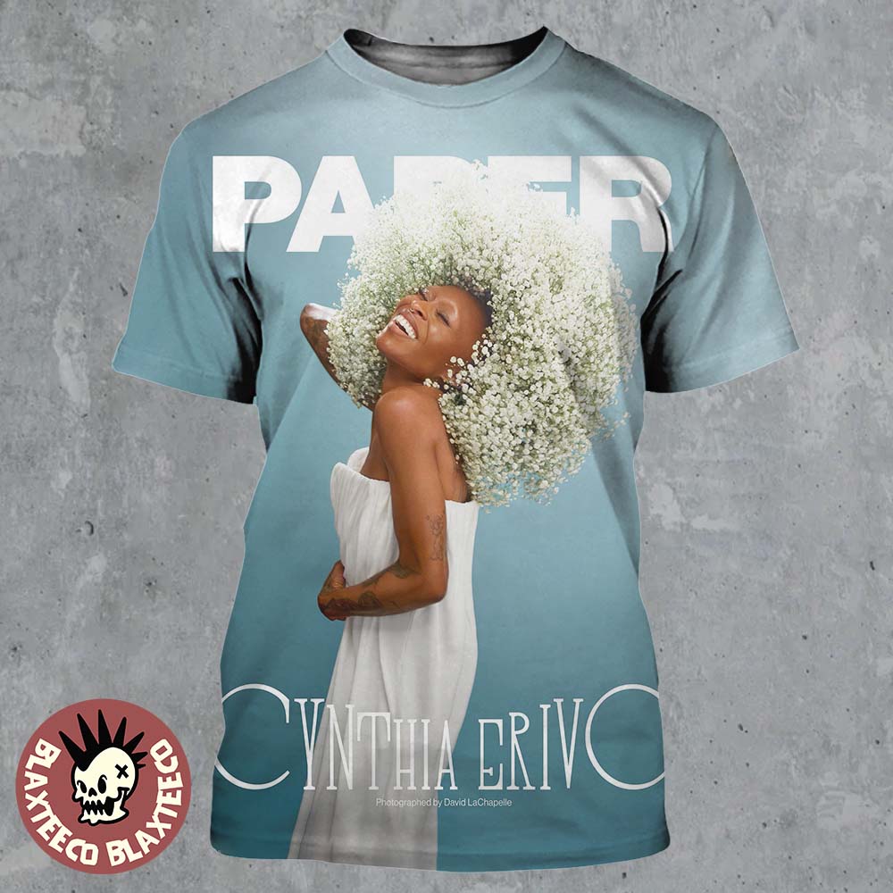 Cynthia Erivo Graces The Cover Of Paper Magazine All Over Print Shirt Unisex T-shirt, Sweatshirt, Hoodie, Long Sleeve Tee - T-Shirt, Sweatshirt, Hoodie