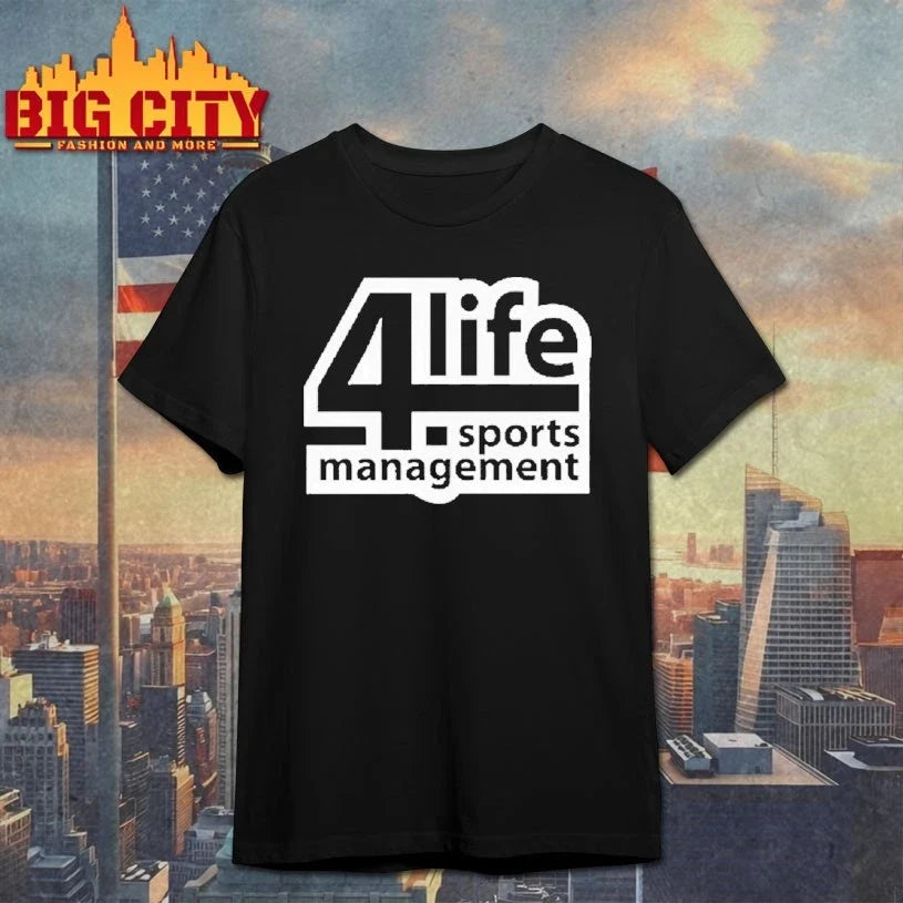 DJ Burns Jr. 4 Life Sports Management shirt Unisex T-shirt, Sweatshirt, Hoodie, Long Sleeve Tee - T-Shirt, Sweatshirt, Hoodie