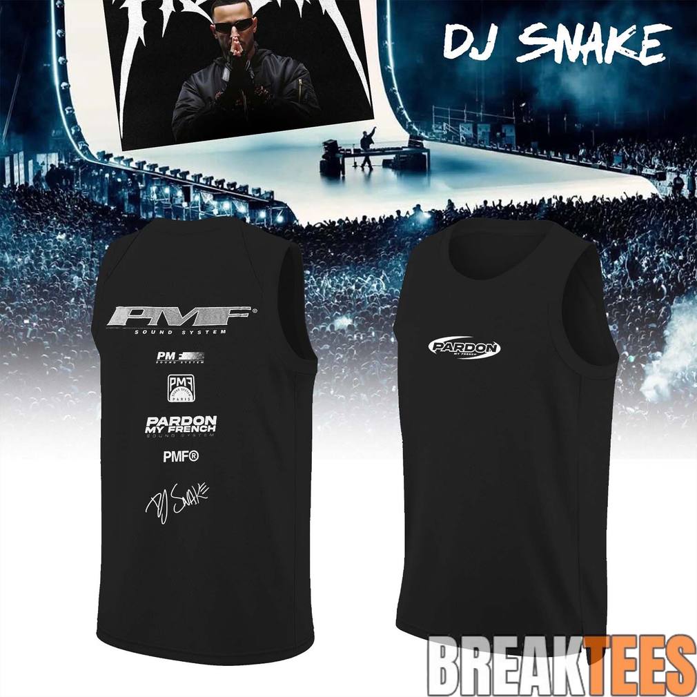 DJ Snake EU Shows 2026 Basketball Jersey basketball jersey product view 1