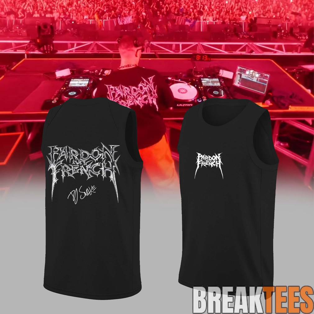 DJ Snake EU Shows 2026 Basketball Jersey basketball jersey product view 2