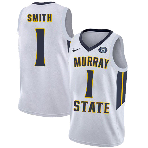 DaQuan Smith 1 White College Football Jersey football jersey product view 1