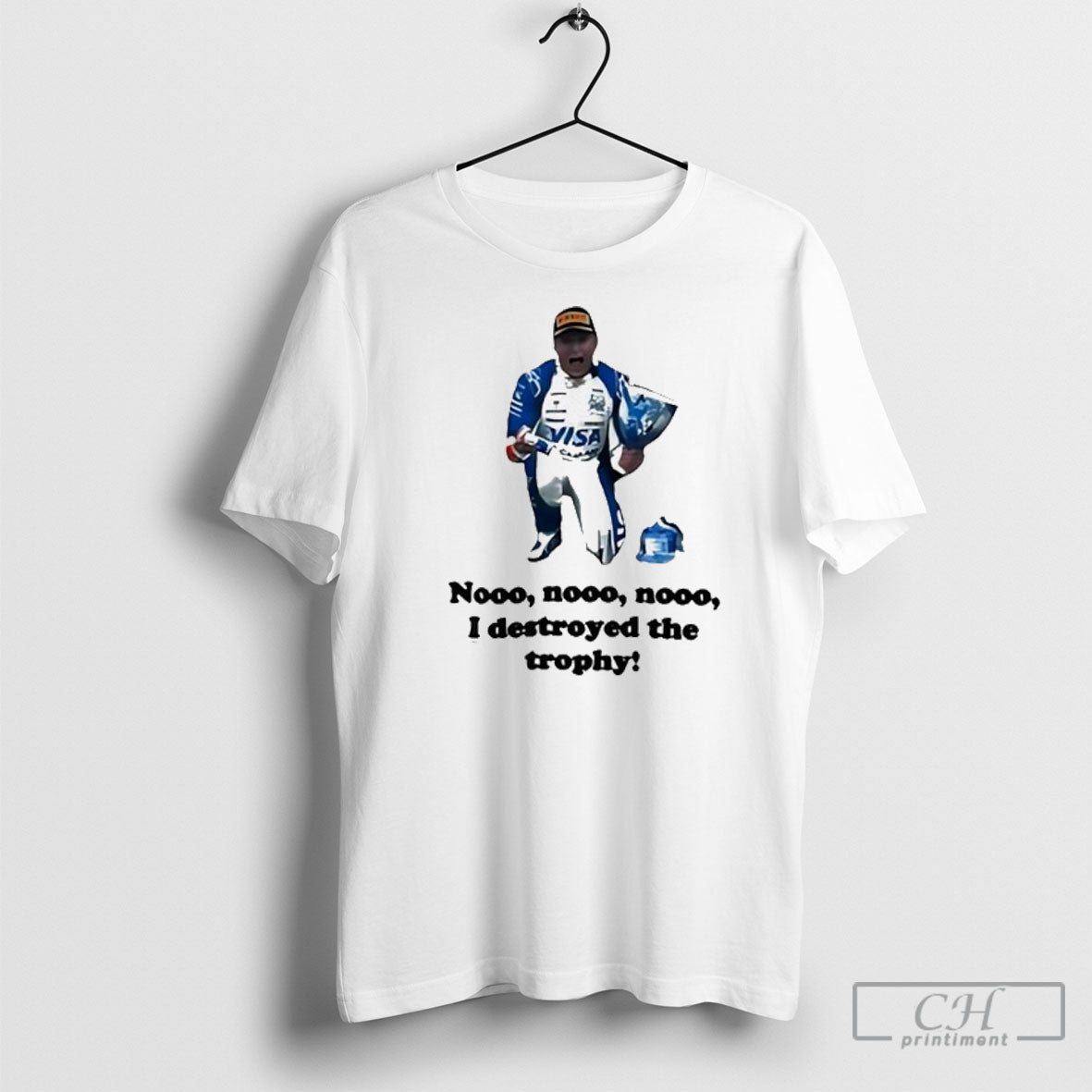 Dale Earnhardt Jr No I Destroyed The Trophy Unisex T-shirt, Sweatshirt, Hoodie, Long Sleeve Tee - T-Shirt, Sweatshirt, Hoodie