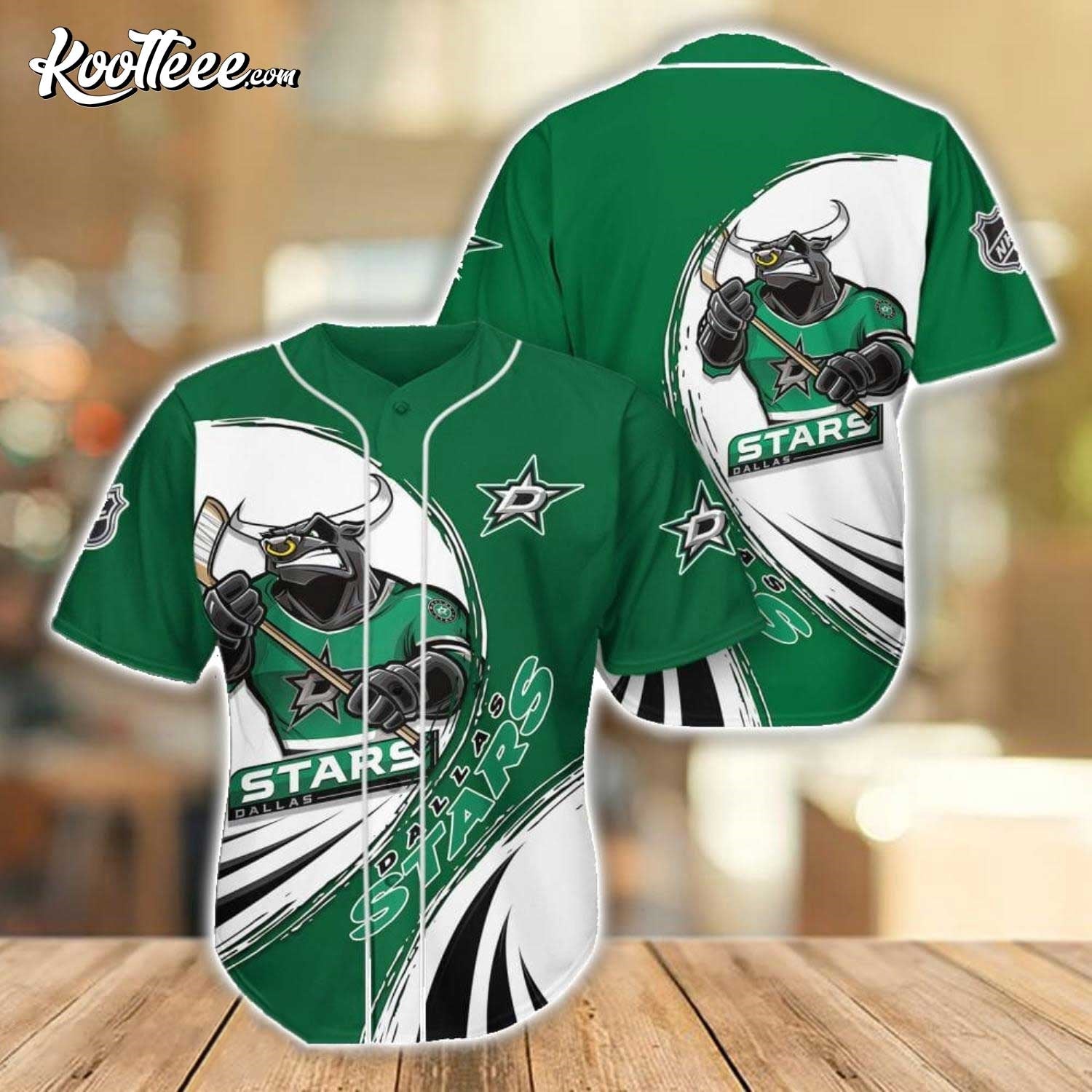 Dallas Stars Sport Team Gift Baseball Jersey baseball jersey product view 1