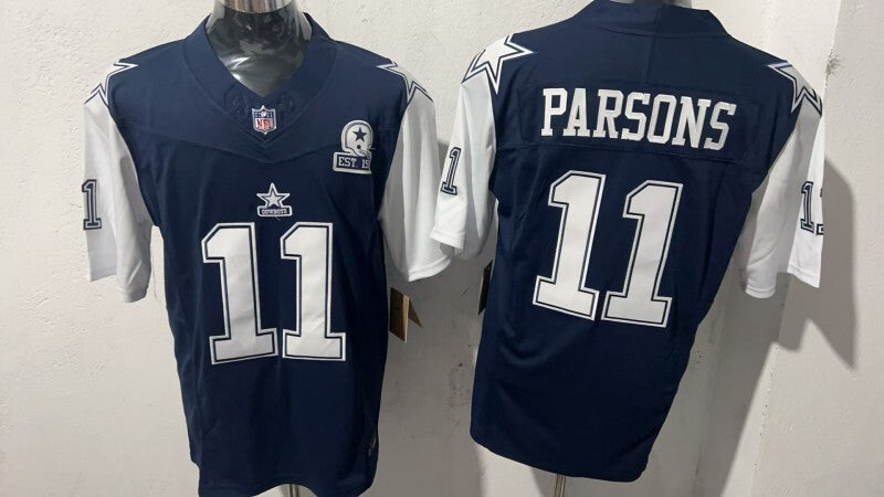 Dallas Cowboys #11 Micah Parsons Style 5 Football Jersey football jersey product view 1