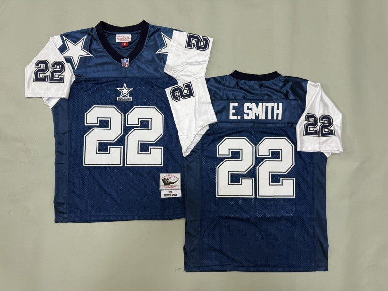 Dallas Cowboys #22 Emmitt Smith Dallas Cowboys Style 3 Football Jersey football jersey product view 1