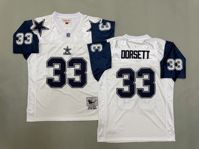 Dallas Cowboys #33 Tony Dorsett Dallas Cowboys Style 3 Football Jersey football jersey product view 1