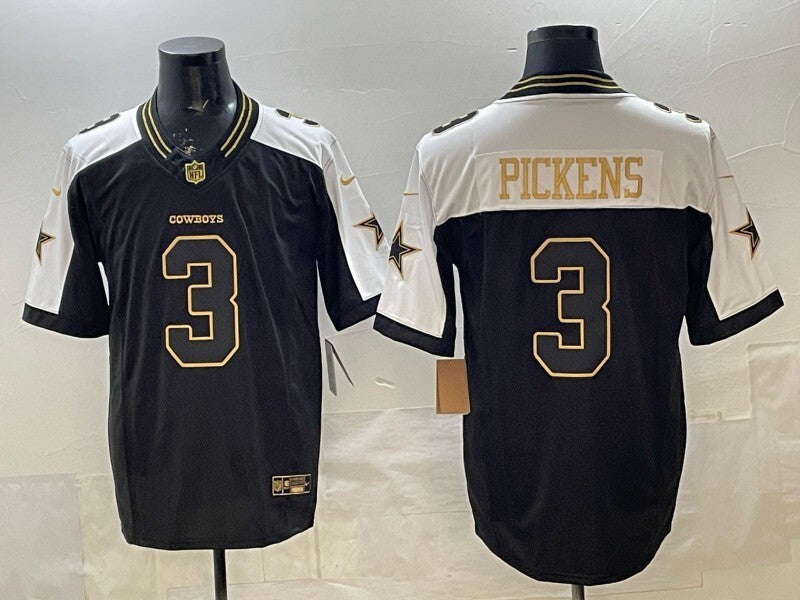 Dallas Cowboys #3 George Pickens Style 2 Football Jersey football jersey product view 1