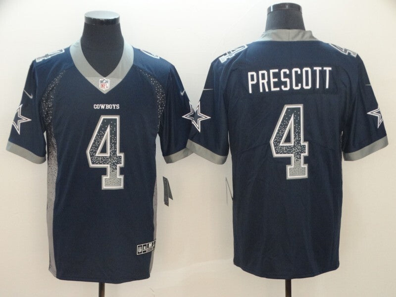 Dallas Cowboys #4 Dak Prescott Legend Drift Football Jersey football jersey product view 1