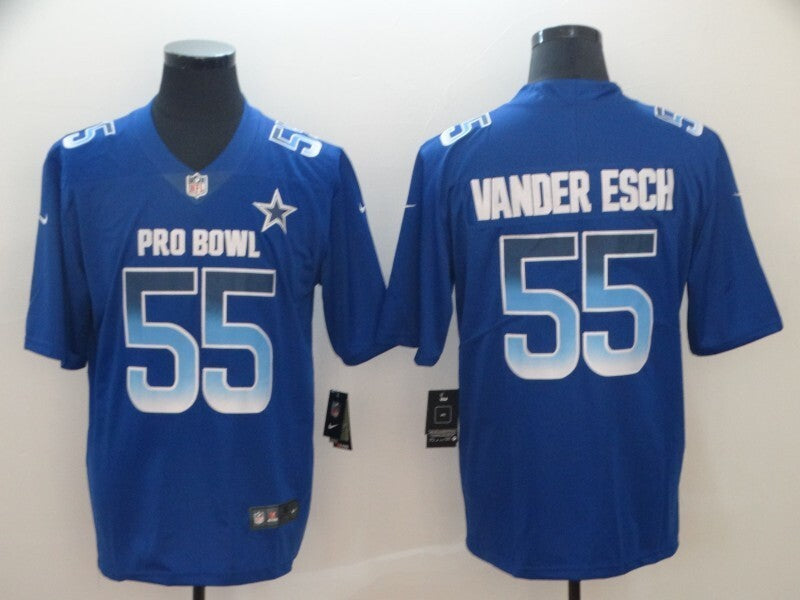 Dallas Cowboys #55 Leighton Vander Esch 19 All-Star 172 Football Jersey football jersey product view 1