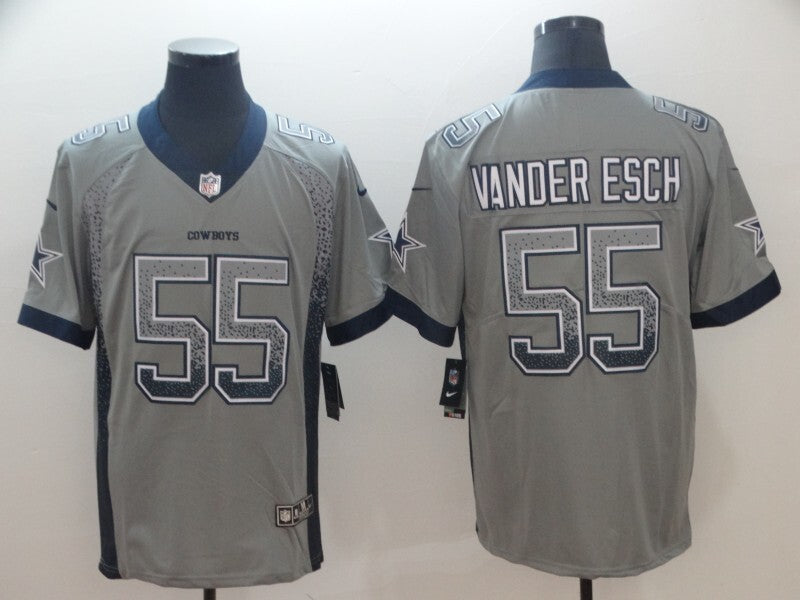Dallas Cowboys #55 Leighton Vander Esch Style 1 Football Jersey football jersey product view 1