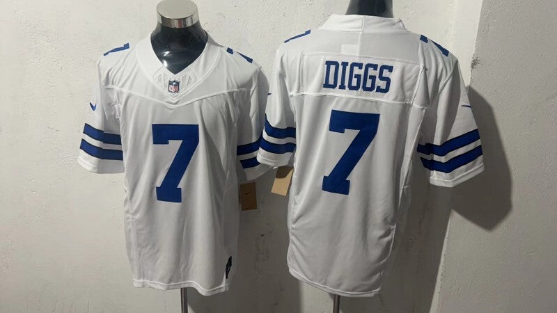 Dallas Cowboys #7 Trevon Diggs Style 1 Football Jersey football jersey product view 1