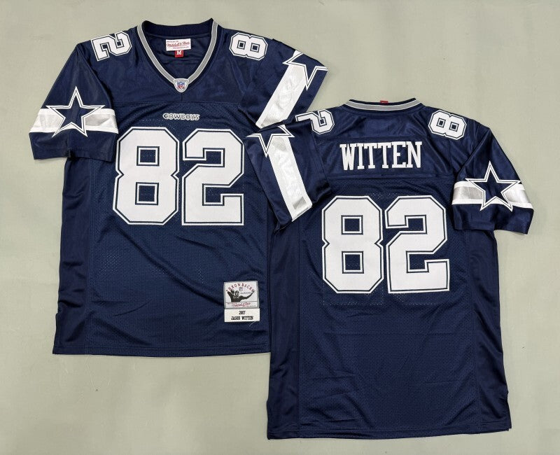 Dallas Cowboys #82 Witten Dallas Cowboys Football Jersey football jersey product view 1