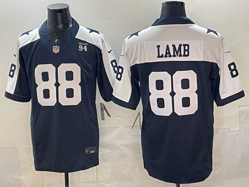 Dallas Cowboys #88 CeeDee Lamb Cowboys V3 Style 1 Football Jersey football jersey product view 1
