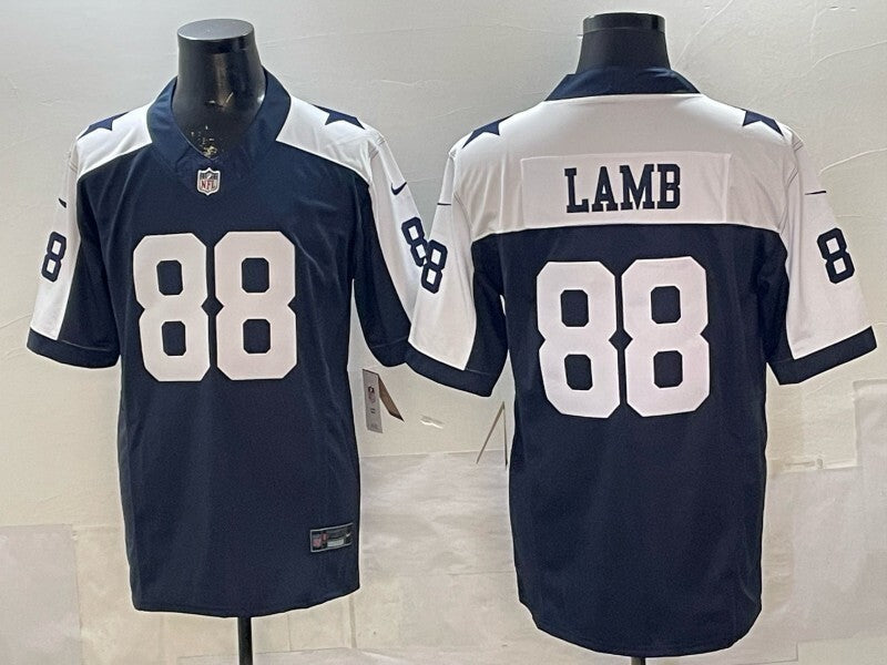 Dallas Cowboys #88 CeeDee Lamb Cowboys V3 Style 2 Football Jersey football jersey product view 1