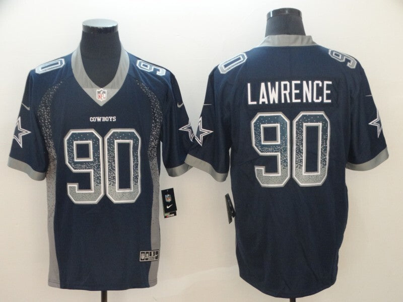 Dallas Cowboys #90 DeMarcus Lawrence Legend Drift Football Jersey football jersey product view 1