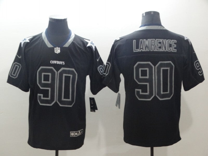 Dallas Cowboys #90 DeMarcus Lawrence Legend Lights Out 121 Football Jersey football jersey product view 1