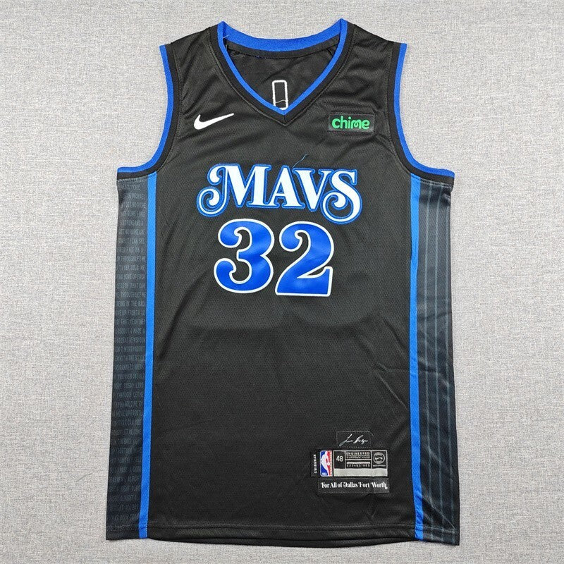 Dallas Mavericks #32 Cooper Flagg 25 Mavericks 32 Black City Edition Style 2 Basketball Jersey basketball jersey product view 1