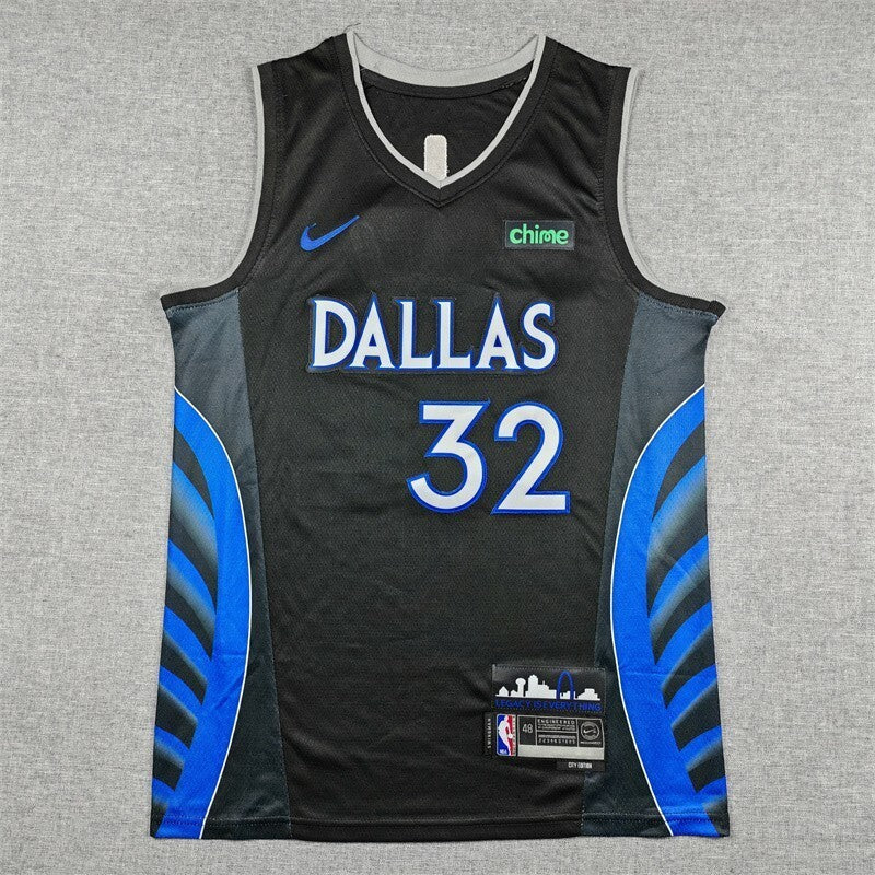 Dallas Mavericks #32 Cooper Flagg 26 Mavericks 32 Black City Edition Style 4 Basketball Jersey basketball jersey product view 1