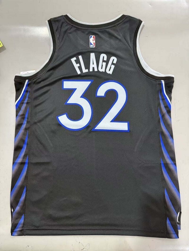 Dallas Mavericks #32 Cooper Flagg 26 Season Mavericks City Black Style 1 Basketball Jersey basketball jersey product view 1