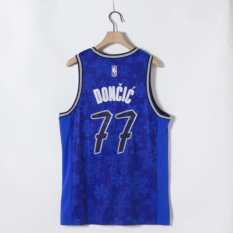 Dallas Mavericks #77 Luka Doncic Mavericks 77 Edition Jersey Style 2 Basketball Jersey basketball jersey product view 1