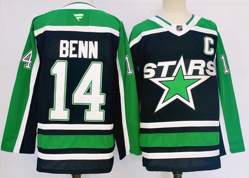 Dallas Stars #14 Jamie Benn Style 2 Hockey Jersey hockey jersey product view 1