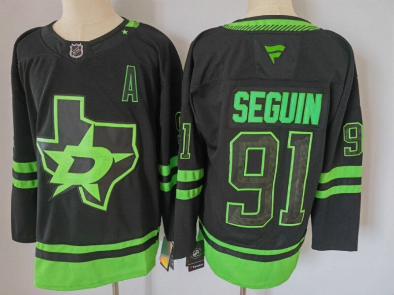 Dallas Stars #91 Tyler Seguin Stars Style 1 Hockey Jersey hockey jersey product view 1
