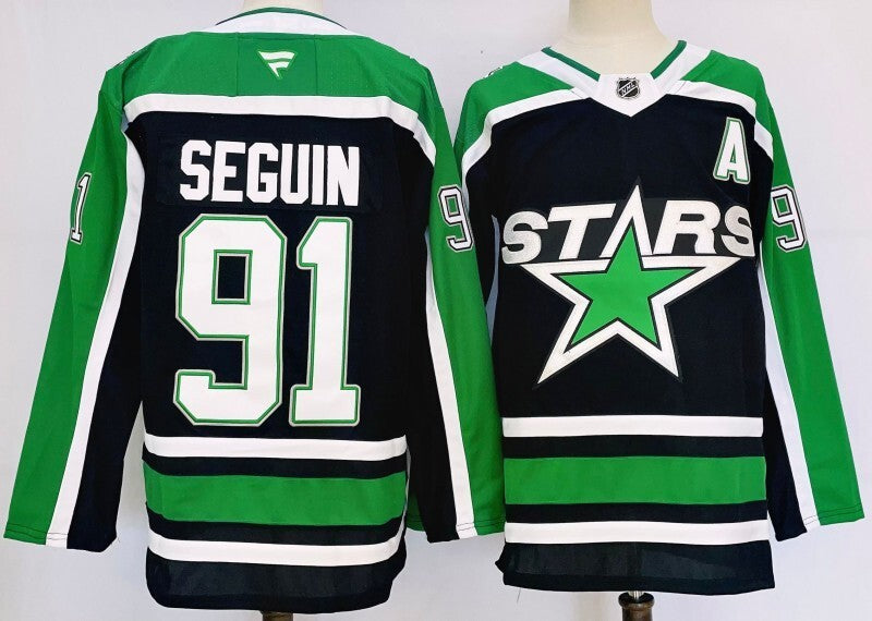 Dallas Stars #91 Tyler Seguin Style 2 Hockey Jersey hockey jersey product view 1