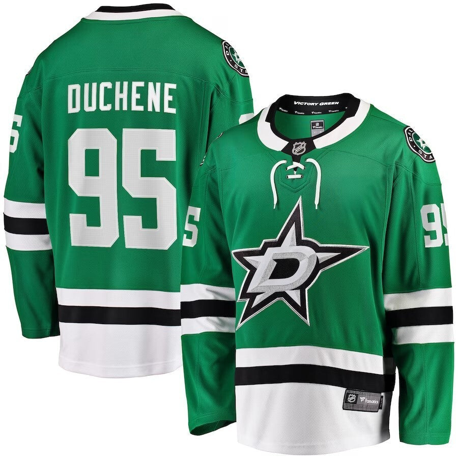 Dallas Stars #95 Matt Duchene Home Breakaway Player Jersey - Kelly Green Hockey Jersey hockey jersey product view 1